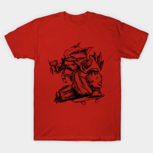 Alien Boss comics style T-Shirt